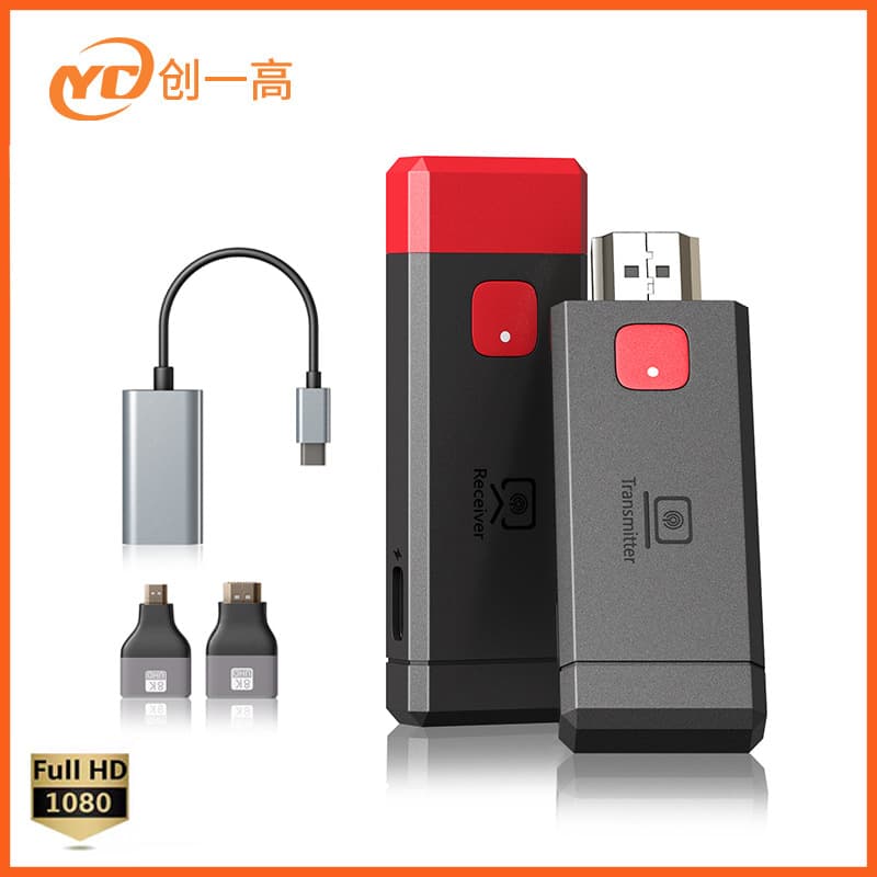 HDMI Wireless Screen Mirroring Transmitter 1080P HD Video for Desktop Computer to TV Projector