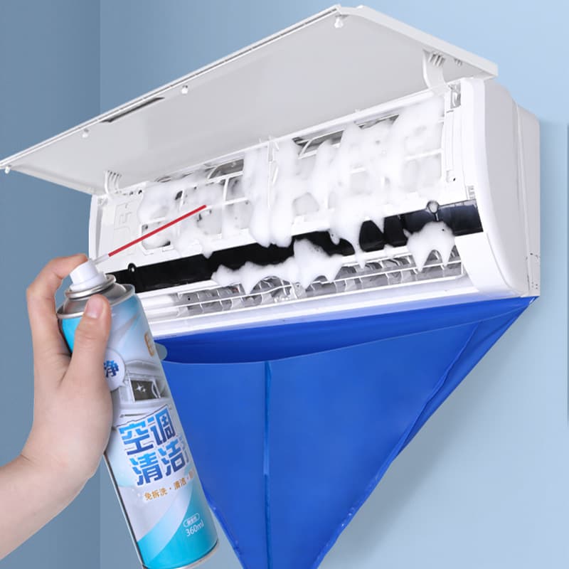 Household Air Conditioner Cleaning Water Catch Cover, Air Conditioner Water Catch Bag, Hanging Indoor Unit Tool Kit Cleaning Universal Water Collection Bag