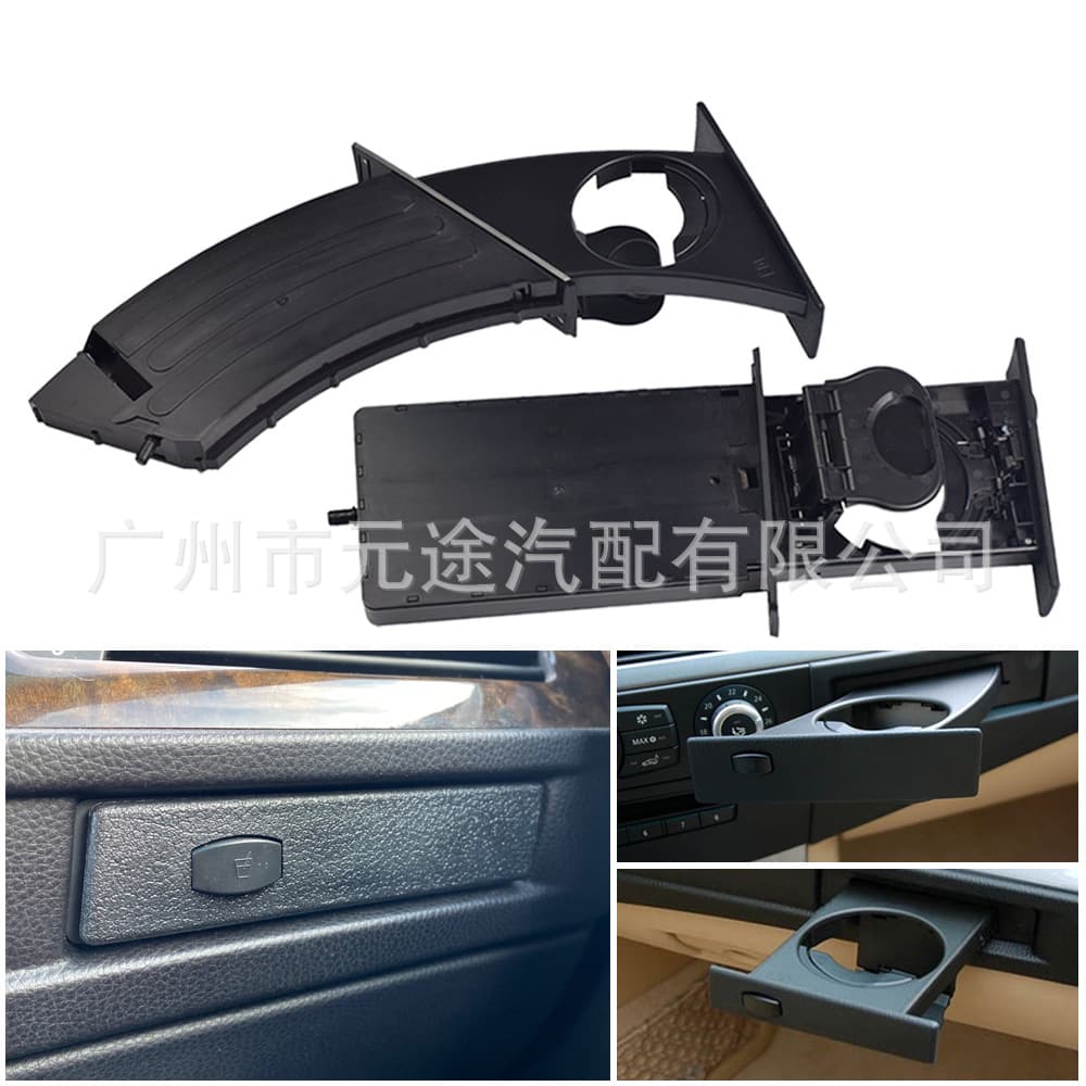Compatible with BMW 5 Series E60 Cup Holder 525 528 M5 Car Center Console Replacement Tea Cup Beverage Milk Tea Holder