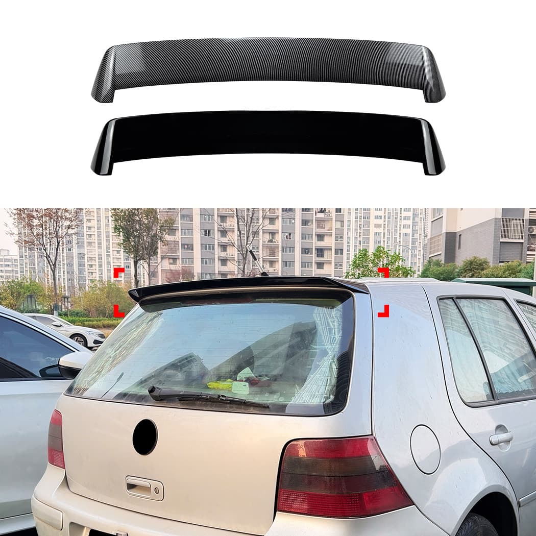 For Volkswagen Golf 4 Golf MK4 Standard Edition Roof Spoiler Tail Wing Spoiler Cross-border Modification