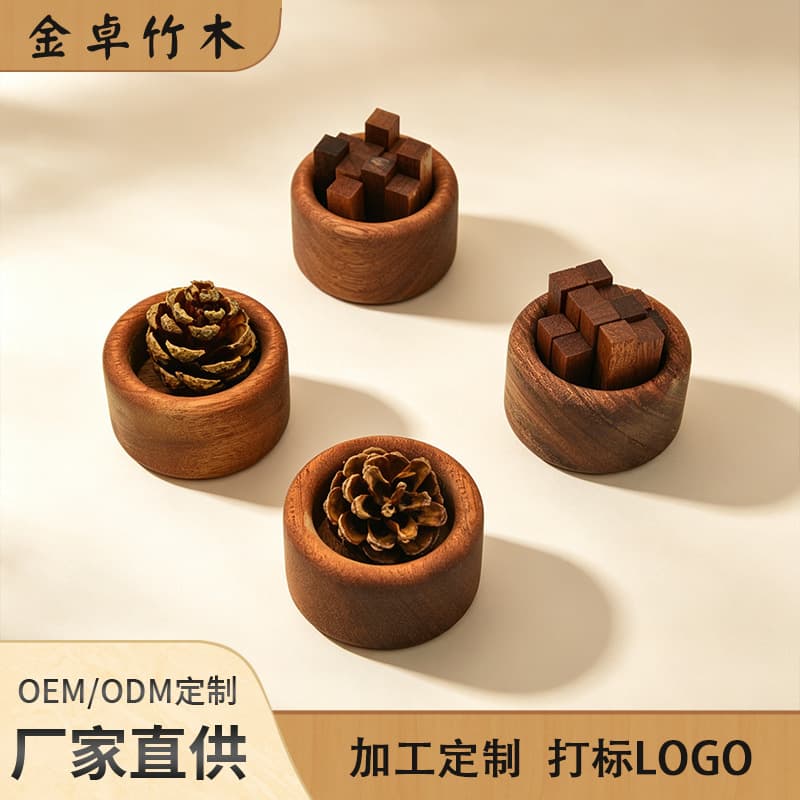 Pine cone diffuser wood black walnut firewood pile home essential oil wooden ornaments beech wood aroma diffuser volatile wood