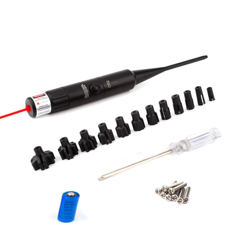 12 adapter carton version red and green laser calibrator 12 connectors adjustment-free zeroing device Laser Boresighte