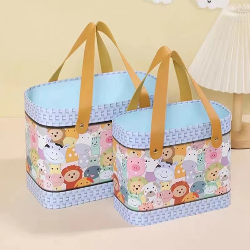 Baby Cuddle Bucket, Baby's First Birthday Gift Box, Children's Birthday Business Gift Box, Wedding Candy, Cute Baby