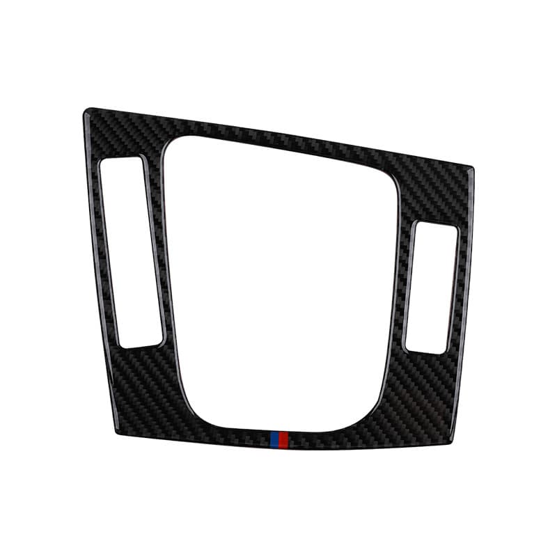 Carbon fiber shift lever frame trim for BMW E46 1998-2005 interior decoration