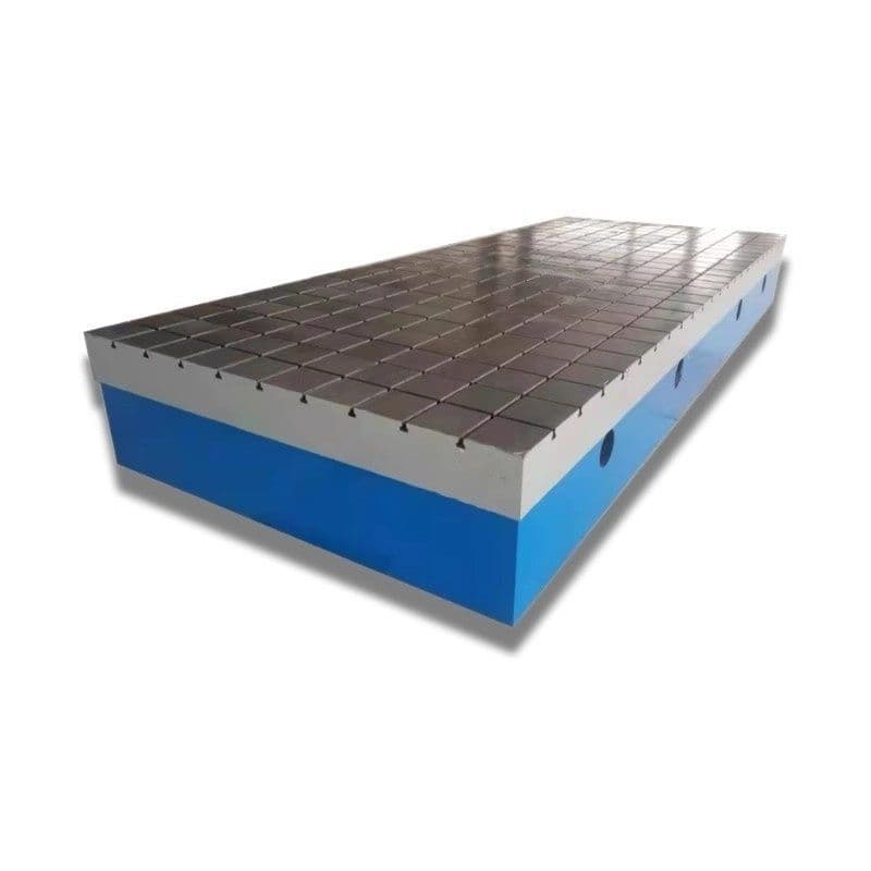 Cast iron milling machine T-slot assembly pad box heightened CNC auxiliary machine tool welding worktable inspection and measurement plate