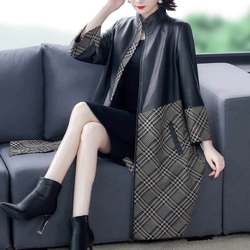 2024 Autumn/Winter New Hong Kong Style Retro Loose Haining Sheepskin Coat, Loose Outerwear for Women