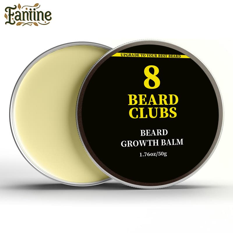 Cross-border trade beard balm moisturizing and hydrating shaving cream for men, nourishing and thickening beard care balm