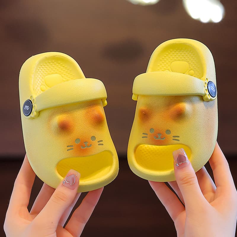 Children's Slippers for Girls Little Kitten Summer 2026 New Style Baby Indoor Home Bath EVA Cool Slippers Non-Slip for Boys