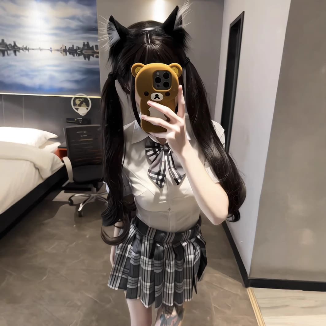 Kony wig Nuoji small wig women's long hair Lolita 75cm long curly hair extra length Shaoluo wig women's style