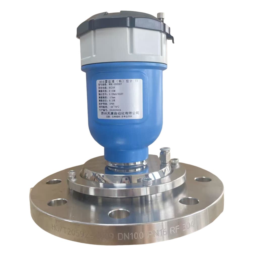WNK-GDRD87 Radar Level Meter 80G Anti-Interference Explosion-Proof Corrosion-Resistant High-Temperature Tank Level Gauge
