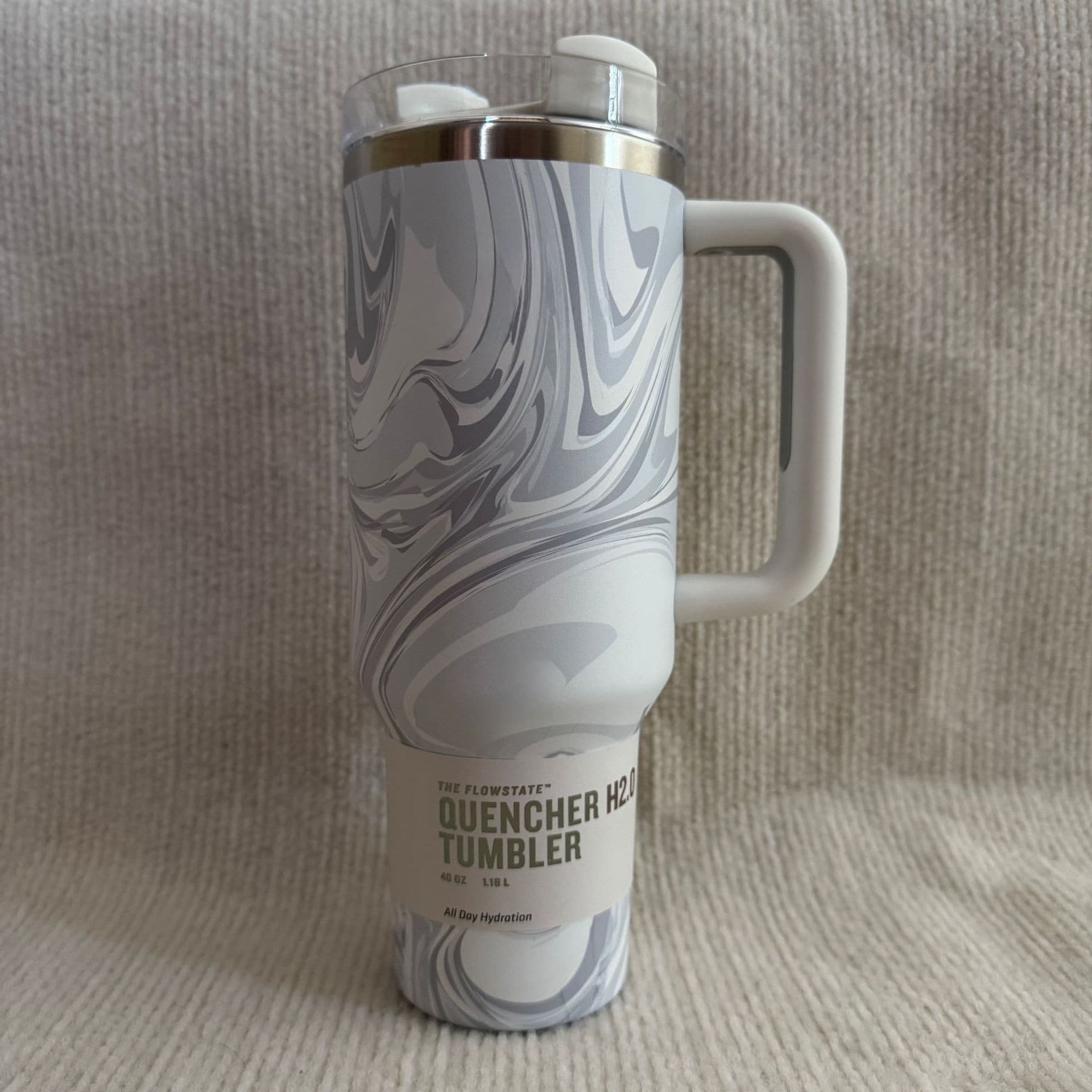 Cross-border Stanley Insulated Cup Stainless Steel Sports Water Bottle Large Capacity Handle Straw Cup Fashionable Portable Carry Cup