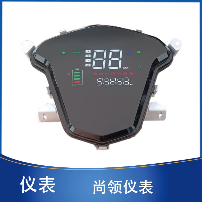 Electric vehicle Shangling LED instrument is suitable for electric meter mileage speed code meter 48V60V72V one-line through phase line