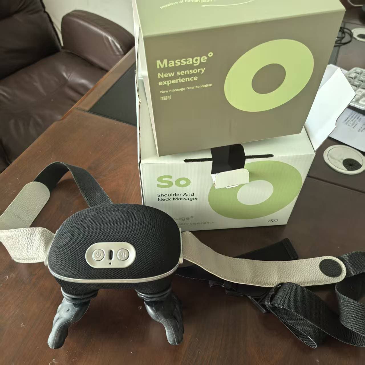 Cross-border popular hand, shoulder and neck massager, cervical spine massager, trapezius muscle neck massager, birthday gift.