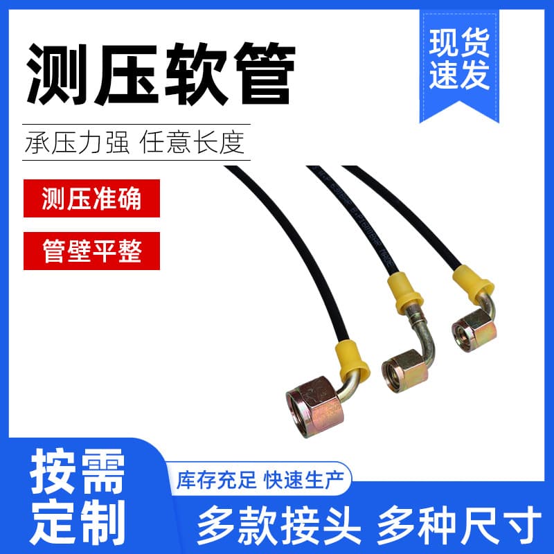 Pressure Test Hose, Pressure Gauge Connection Tube, Test Hose, Pressure Test Hose Connector, High Pressure Test Hose, High Pressure Oil Pipe