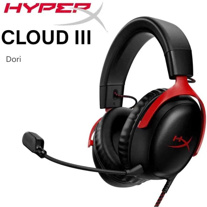 Cross-border HyperX Cloud III Over-Ear Gaming Headset Hurricane 3rd Gen Professional Esports Export
