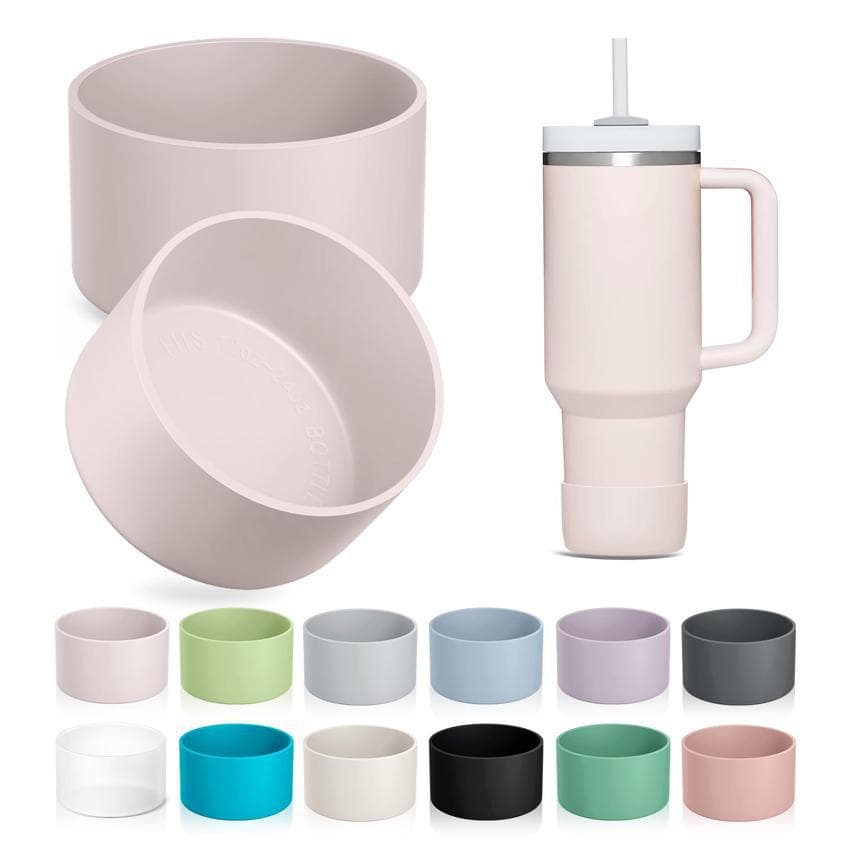 Stanley Silicone Cup Sleeve Stanley Tumbler Silicone Cup Sleeve Cup Sleeve Owala Water Bottle Bottom Cover Accessory
