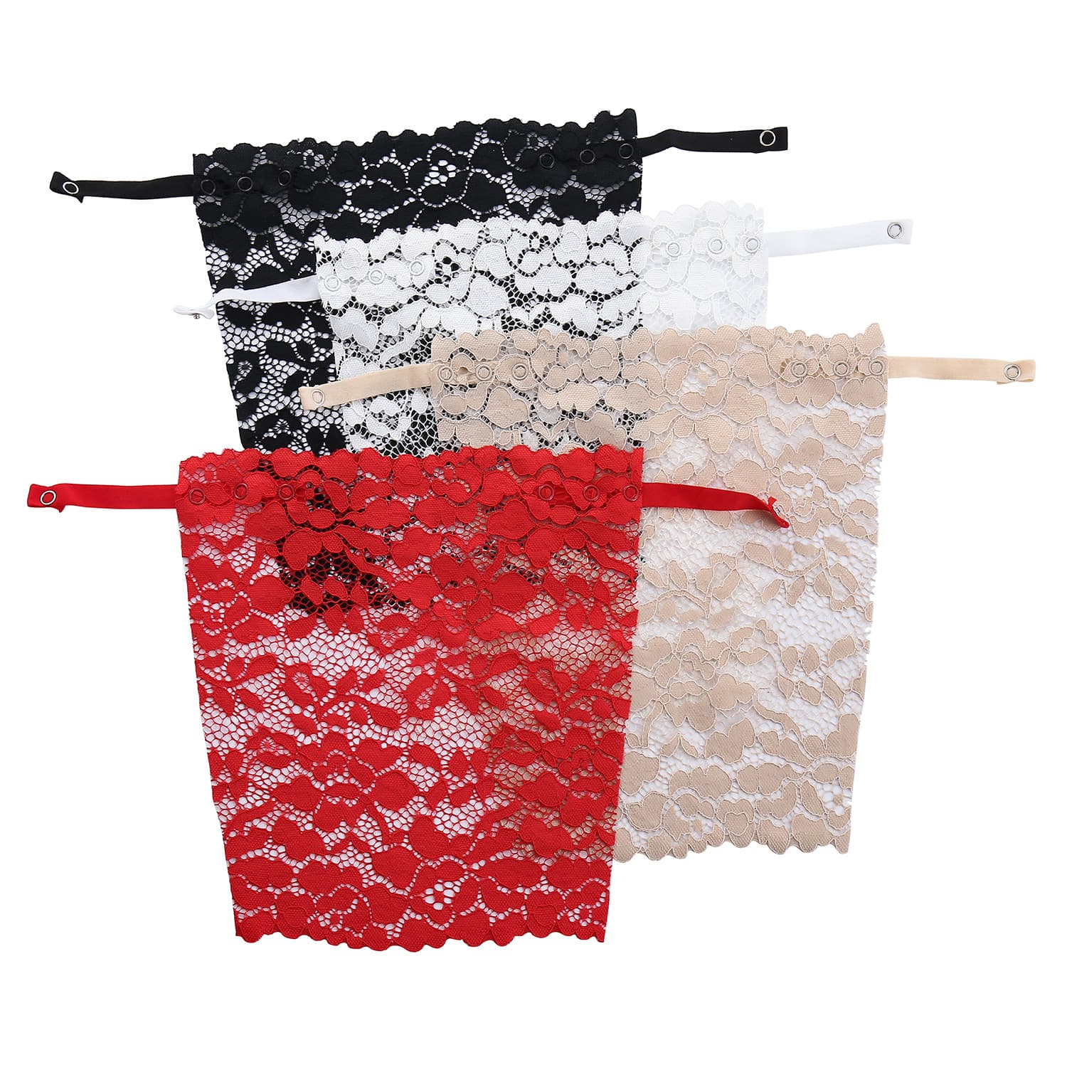 Anti-Flash Strapless Bra One-Piece Cover-Up V-Neck Underwear Wrap Lace Chest Sticker Modesty Panel Chest Cover