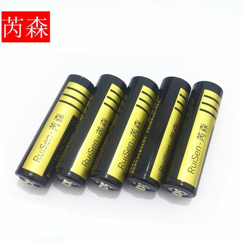 High-power Flashlight Headlamp Special Battery Manufacturer Wholesale High Capacity 18650 Rechargeable Lithium Battery