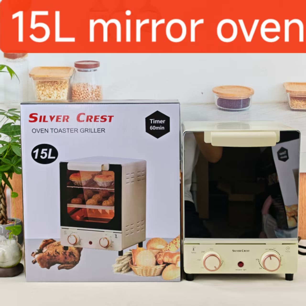 15L Oven Multi-Functional Small Double-Layer Baking Electric Oven 12L Oven ~ 25L Large Capacity Electric Oven