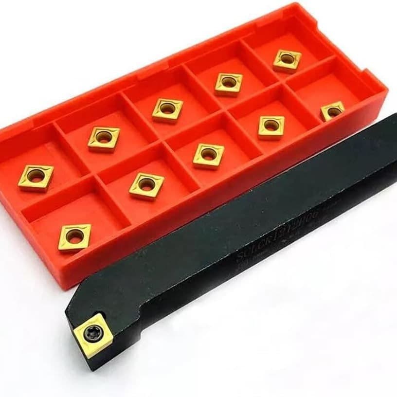 SCLCR1010H06 + 10 pcs CCMT060204 Gold Inserts