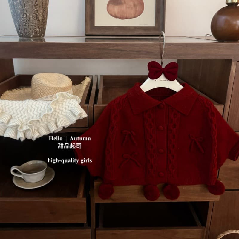 【Dessert Cheese】The little overseas daughter! Original baby girl New Year's shirt cloak jacket New Year's greetings suit