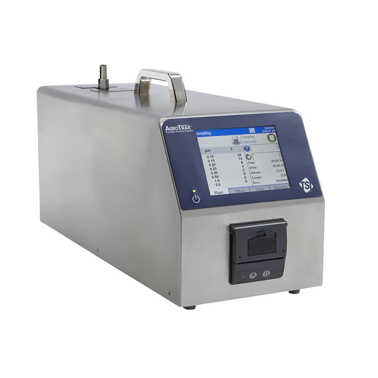 U.S. TSI Portable Particle Counter AeroTrak 9110, Accurately Measures 100 Nanometer Particles