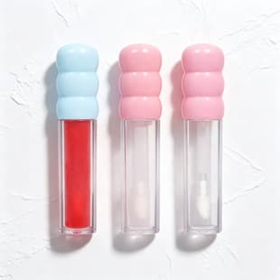 Stock Lip Gloss Tube DIY Lip Gloss Empty Tube Lip Gloss Container Foreign Trade Cross-border Korean Style Lipstick Tube Cosmetics Packaging