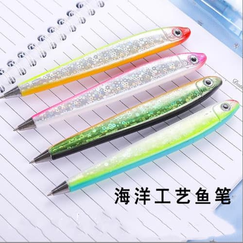New Japanese and Korean Fish Pen Creative Stationery Pen Ocean Pen Craft Pen Gift Pen Animal Pen Advertising Pen Novelty Pen