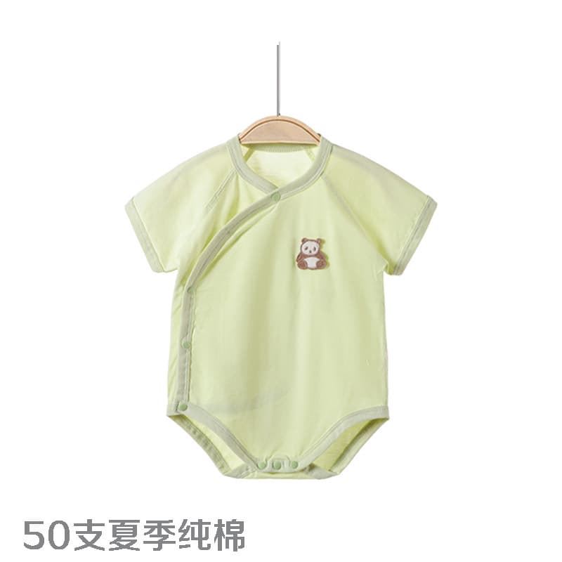 Baby Summer Thin Bodysuit Newborn Summer Clothes Super Cute One-Piece Romper Anyang Children's Wear Infant Toddler