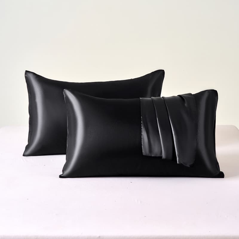 Washed Silk Pillowcase Single Ice Silk Satin Faux Silk Pillowcase Cross-border