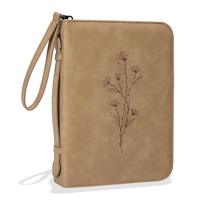 Amazon book cover protectors made of PU synthetic leather, waterproof handbags, portable dust-proof book and document sleeves.