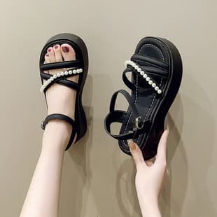 Fairy Style Sandals Versatile Outdoor Thick Sole Anti-Slip 2026 Summer New Lightweight Soft Sole Fashion Sports Sandals Women