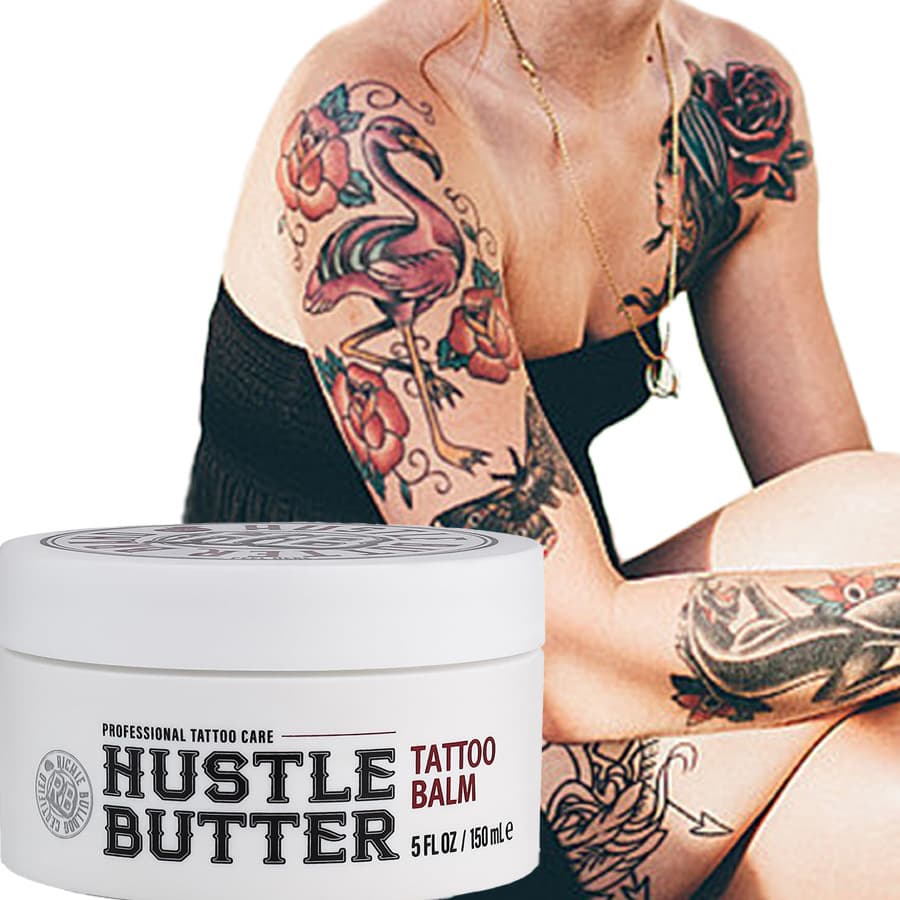 Hustle Butter Deluxe Tattoo Balm Body Care Balm Moisturizing and Nourishing Skin Care