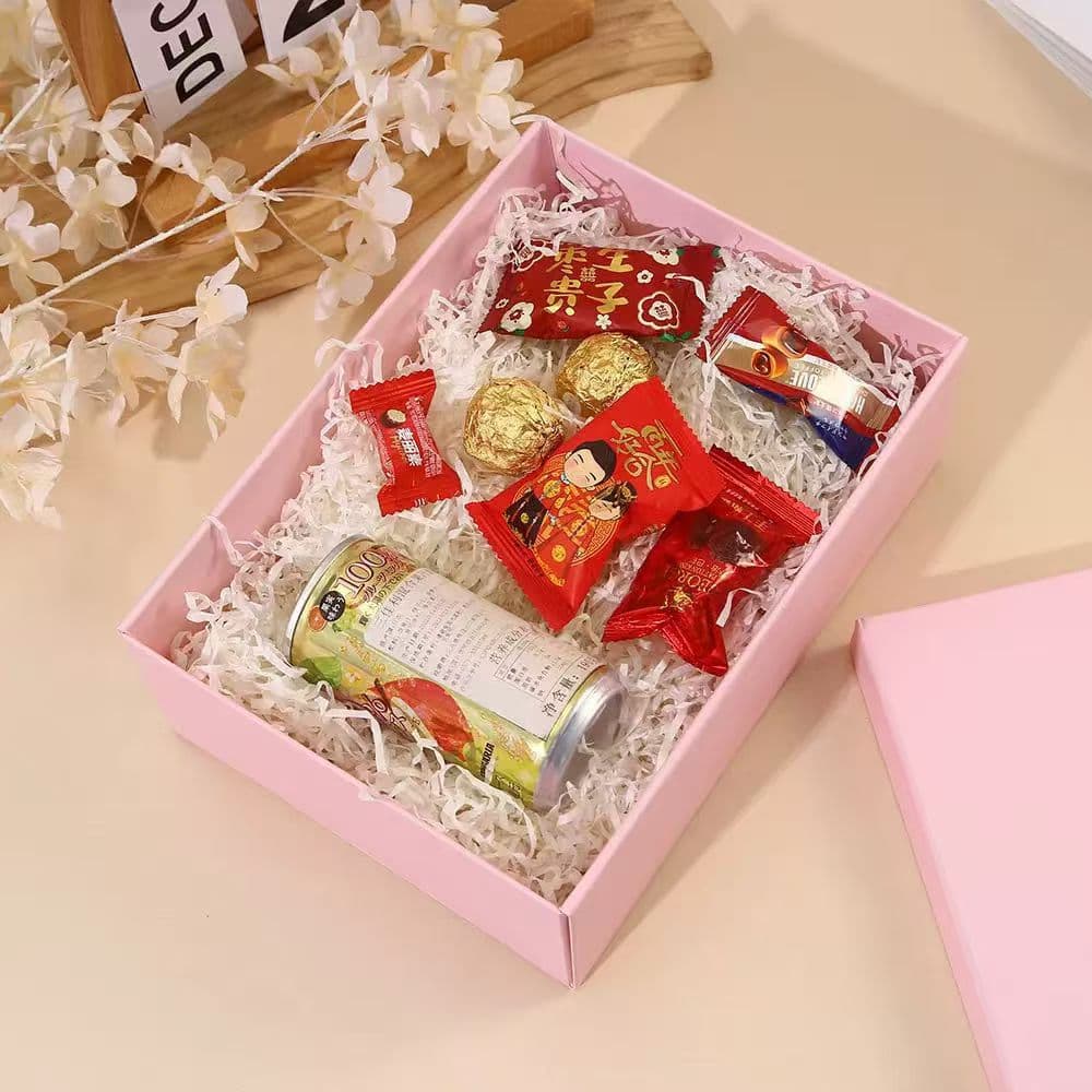 Cross-border New Gift Box Wedding Candy Box Embossed Flower Box Empty Barrel Practical Round Souvenir Gift Box Packaging Box