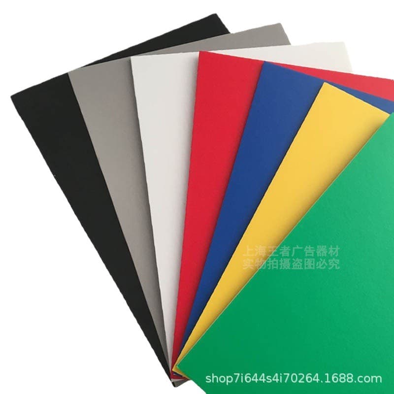 A3/8K Black KT Blank Photo Display Board 30*40CM Advertising Sign Kindergarten Decoration Board Model Material
