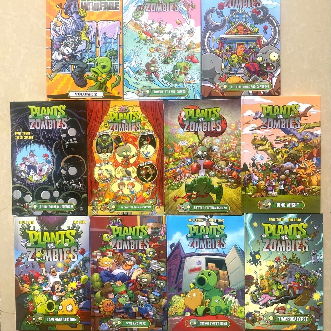 English Original Comic Plants vs. Zombies Children's Comic Book Hardcover 11