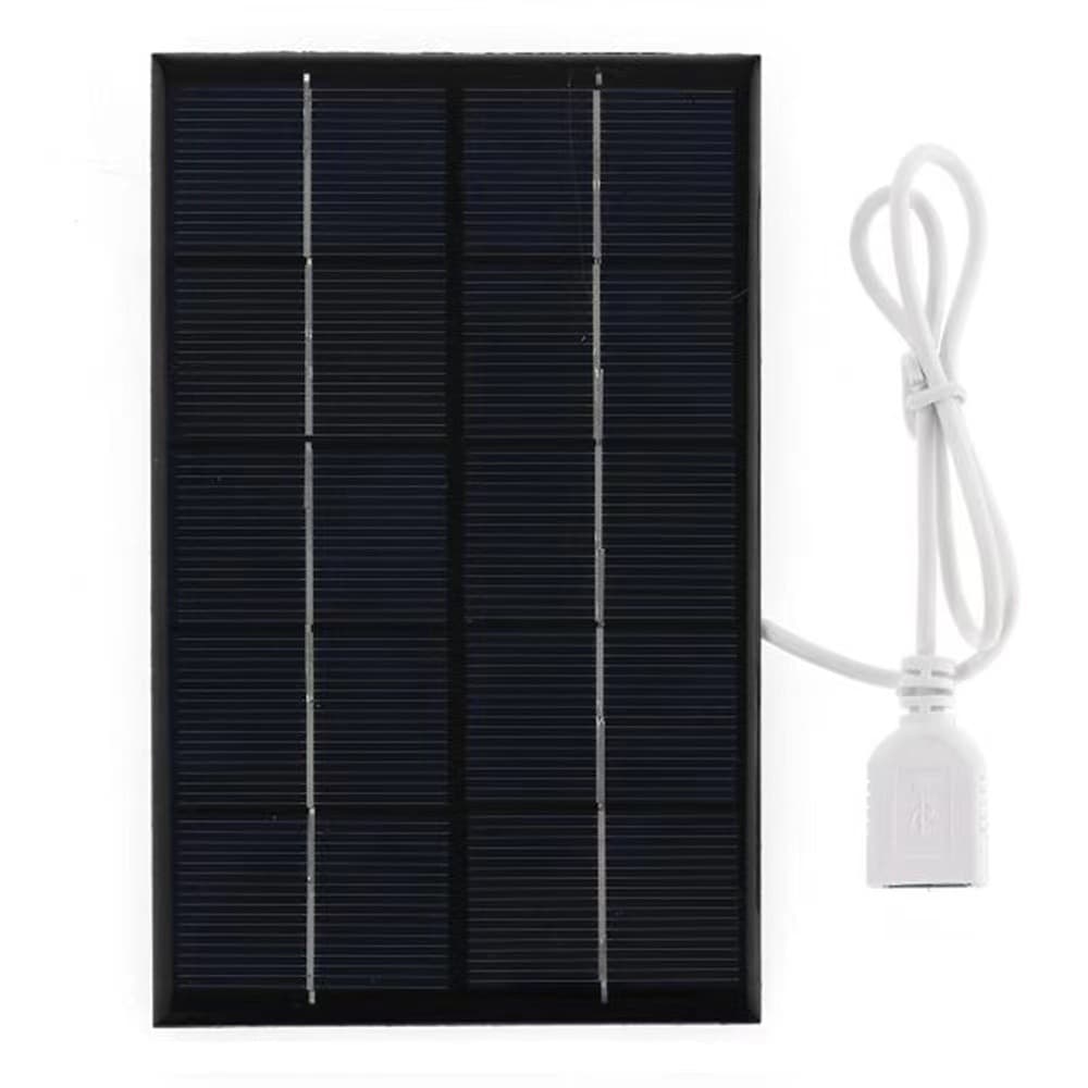 Solar Epoxy Panel Manufacturer 142X88 Solar Panel with USB Cable Epoxy Solar Charging Panel