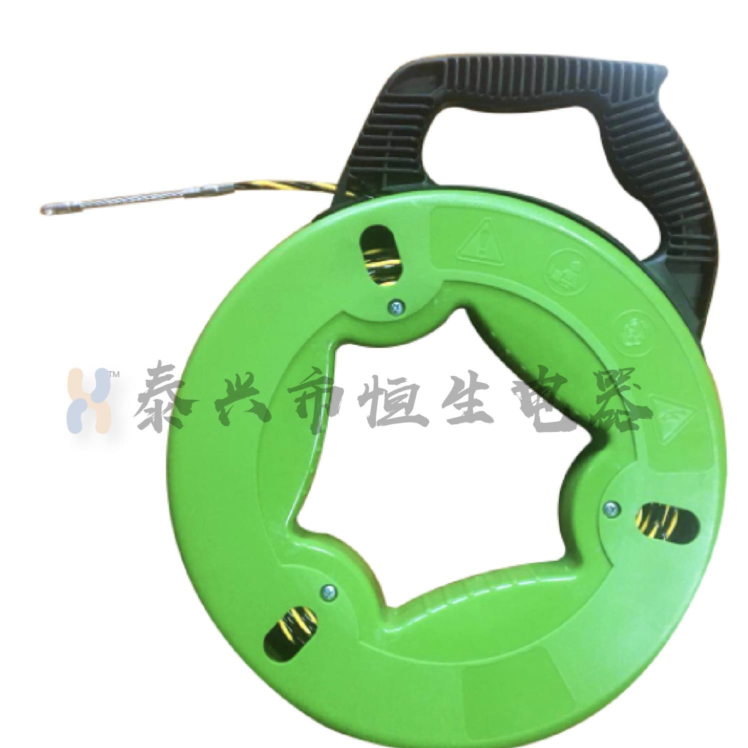 Fish-Type Wall Fishing Line, Cable Puller, Green Fiberglass Nylon Twisted Line for Electricians 30M