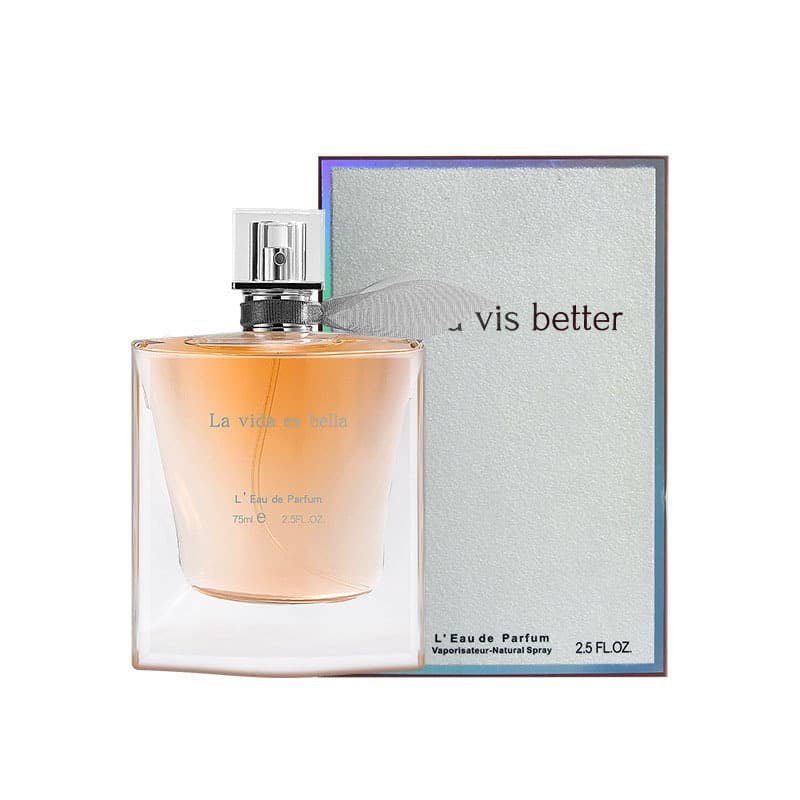 Cross-border Hot Seller La Vie Est Belle Women's Perfume 75ml True Rose Floral Long-lasting Export Wholesale