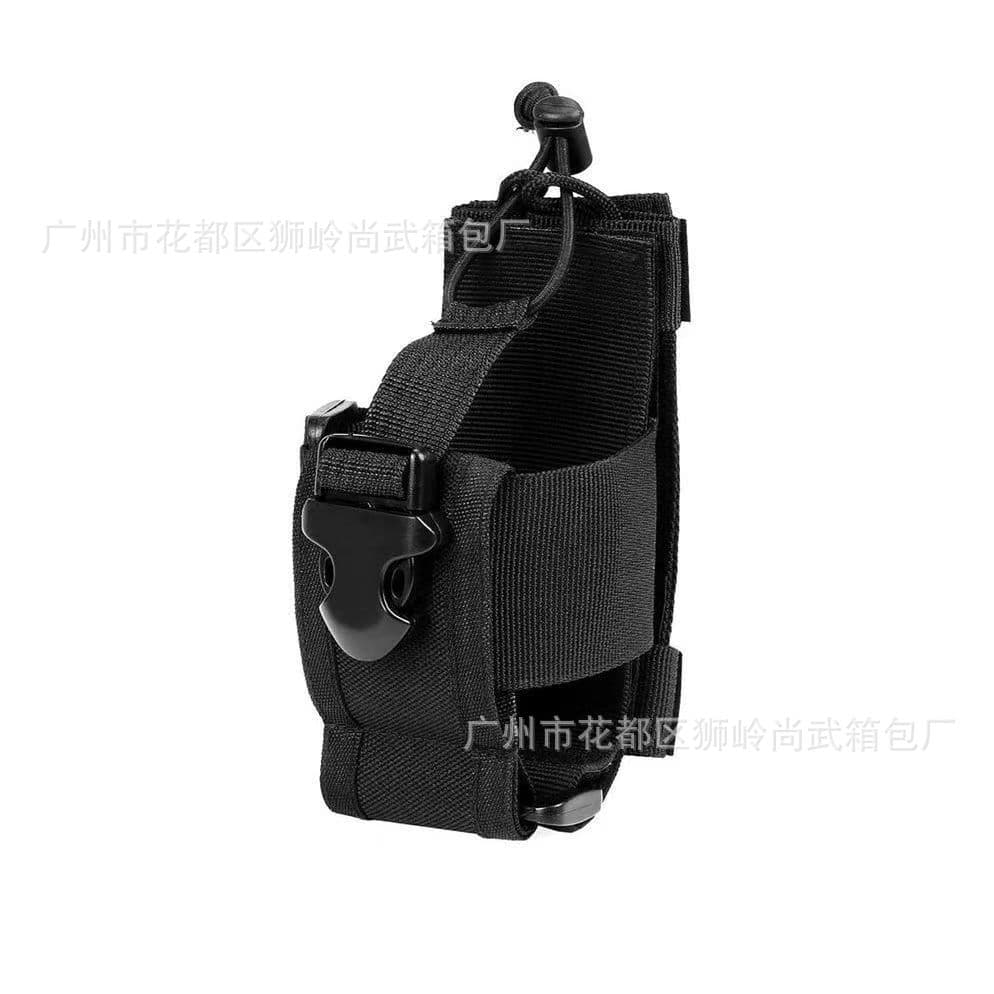 Outdoor Tactical Walkie-Talkie Case Wireless Call Bag Phone Pouch Waist Pack Mini Water Bottle Holder Handbag