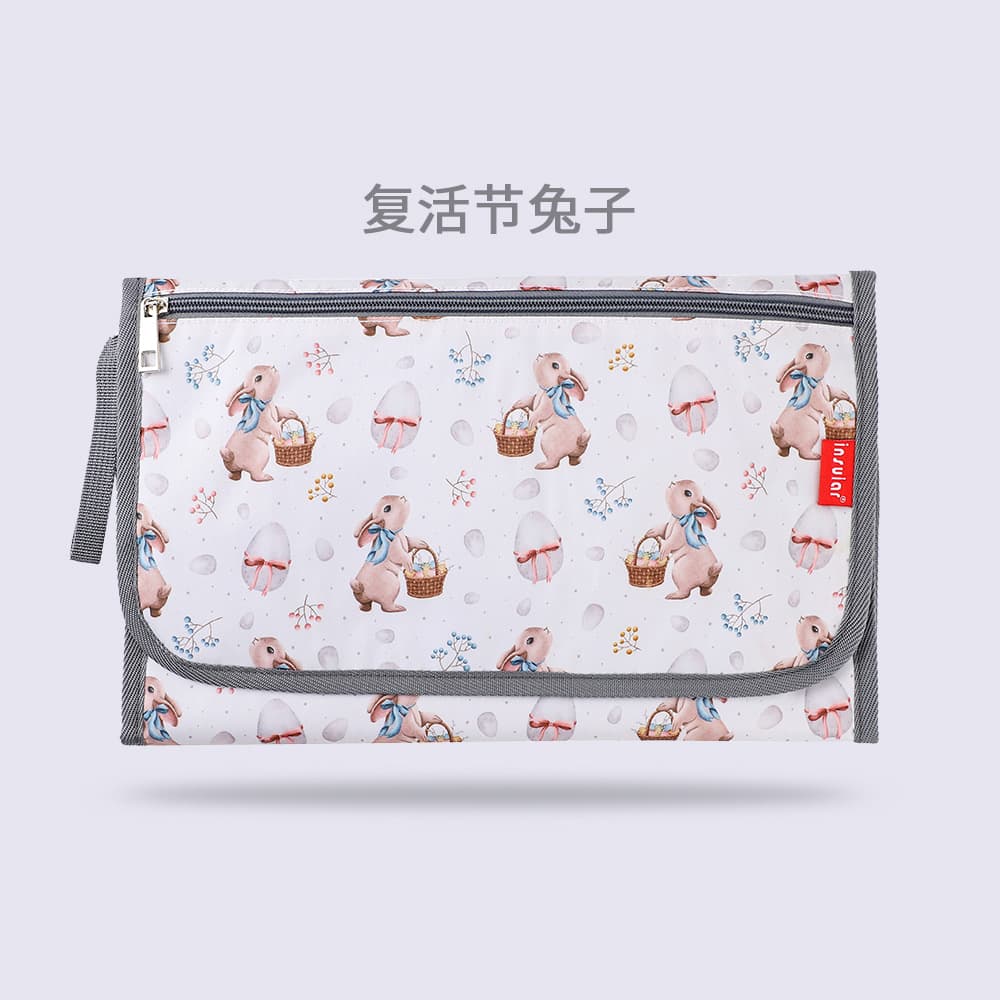 Portable Waterproof Baby Changing Pad Diaper Bag Multifunctional Baby Changing Station