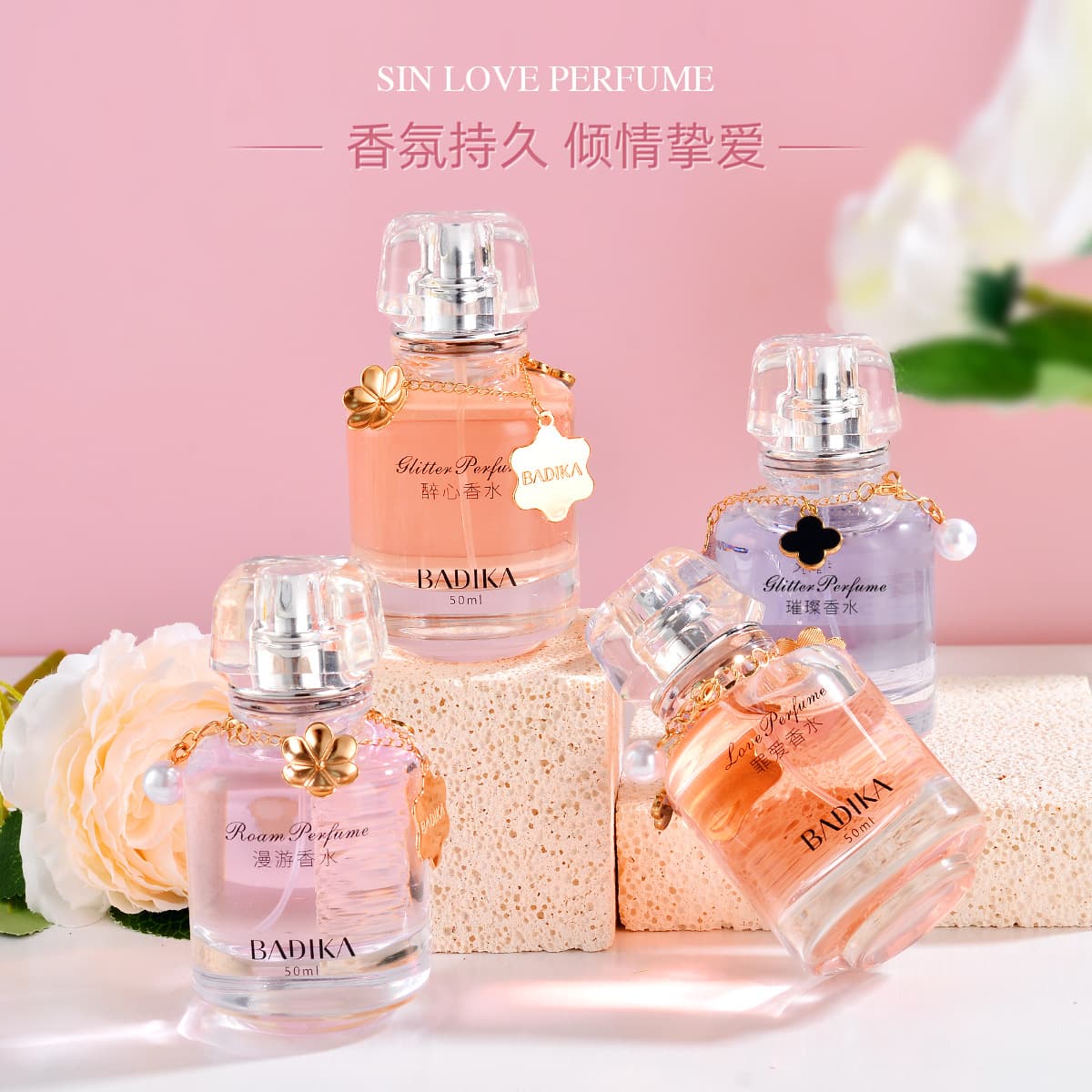 Bati Ka Roaming Perfume, Light Fragrance, Long-Lasting Scent, Sweet Roaming Fragrance, Dazzling Sin Love, Intoxicating Floral and Fruity Scent