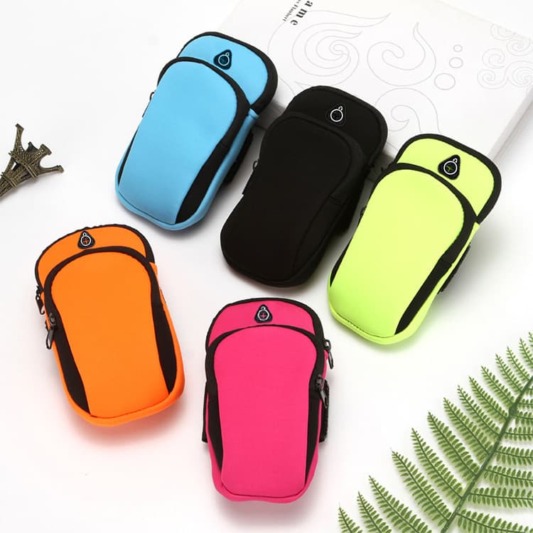 Outdoor Sports Arm Bag Travel Fitness Portable Multifunctional Phone Armband Cycling Key Storage Bag Wholesale