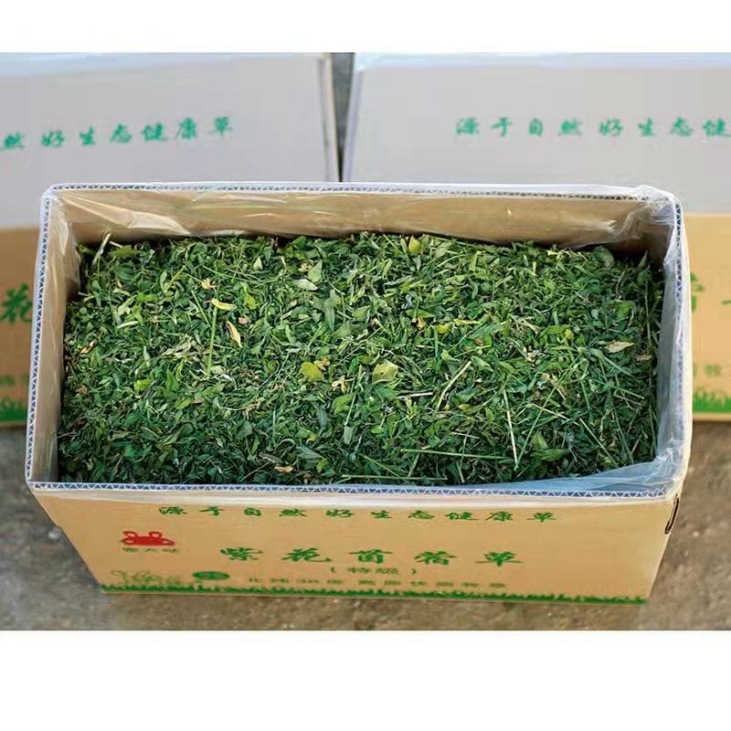 [Clearance Sale] Pure alfalfa leaf hay for baby rabbits, guinea pigs, chinchillas, and rabbits.