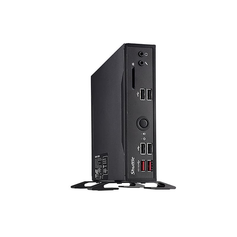 Shuttle DS20U Fanless Celeron 5205U Slim Micro Mini PC Industrial Control Host Supports Triple Display