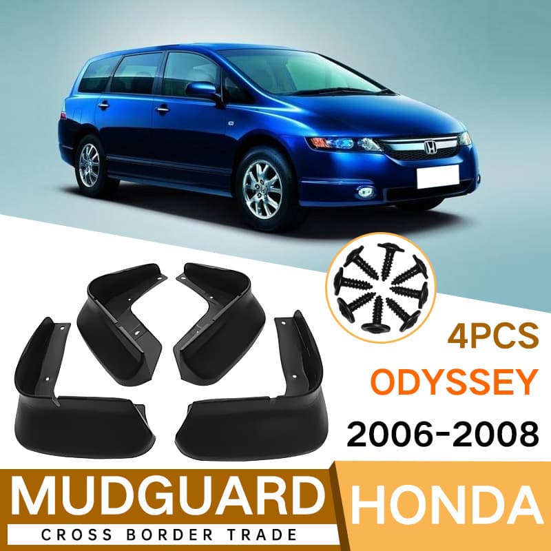 Fender Liners for Honda Odyssey 2006-2008 Front and Rear Auto Parts Cross-border