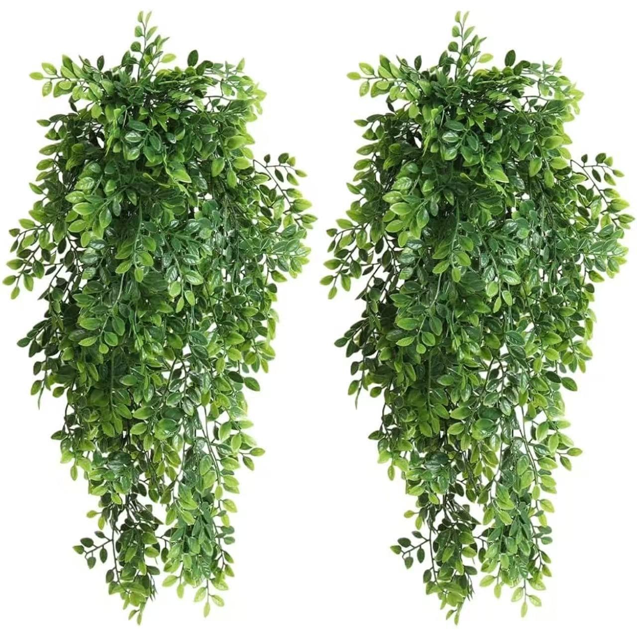 Cross-border Amazon Persian Simulation Hanging Plant Trailing Boxwood Artificial Fake Flower Outdoor Sun-Proof Decorative Fake Greenery