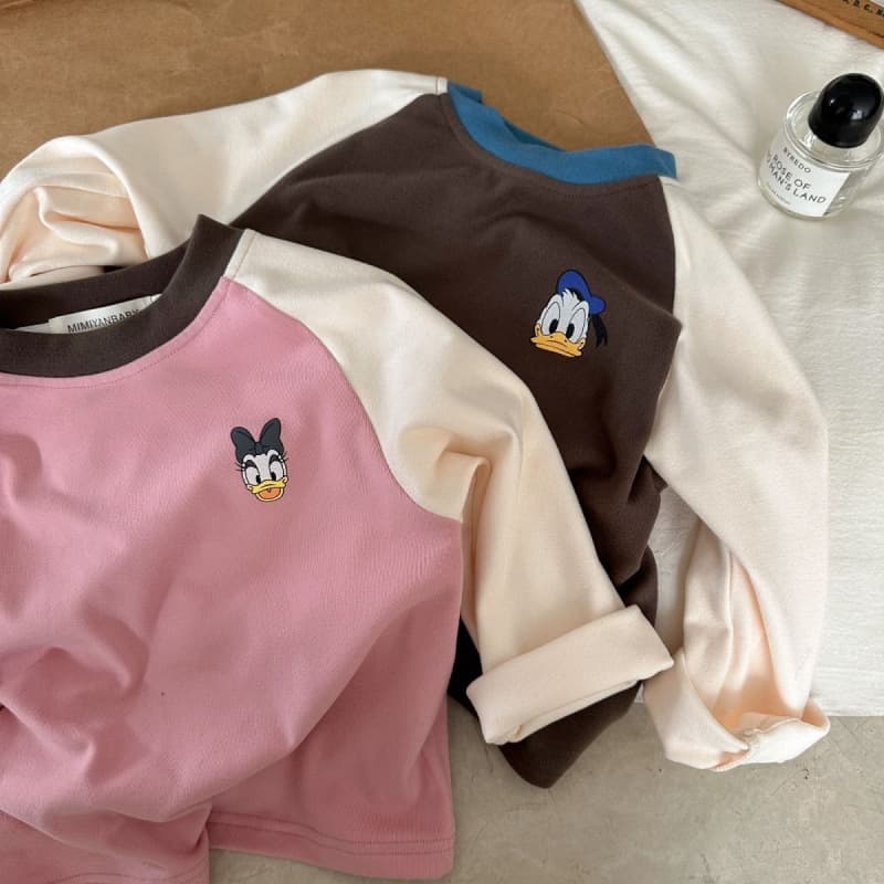 Children's Long Sleeve T-Shirt 2023 Autumn/Winter New Style Cartoon Contrast Color Base Layer for Boys and Girls Baby Spring/Autumn Easy Match T-Shirt Trendy