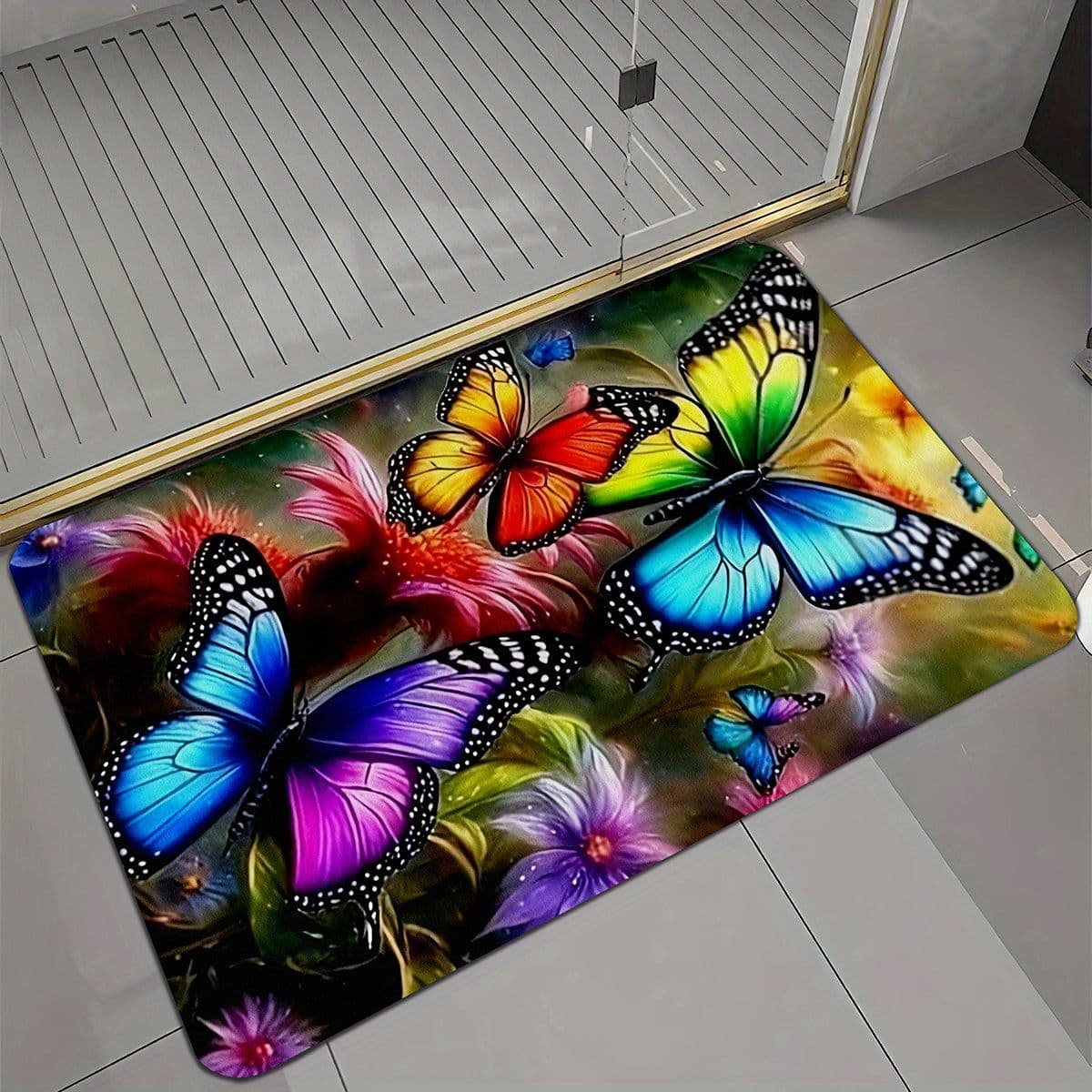 In Stock SHEIN Daily Bathroom Mat, Entrance Door Mat, Absorbent Foot Mat for Bathroom, Drop Shipping