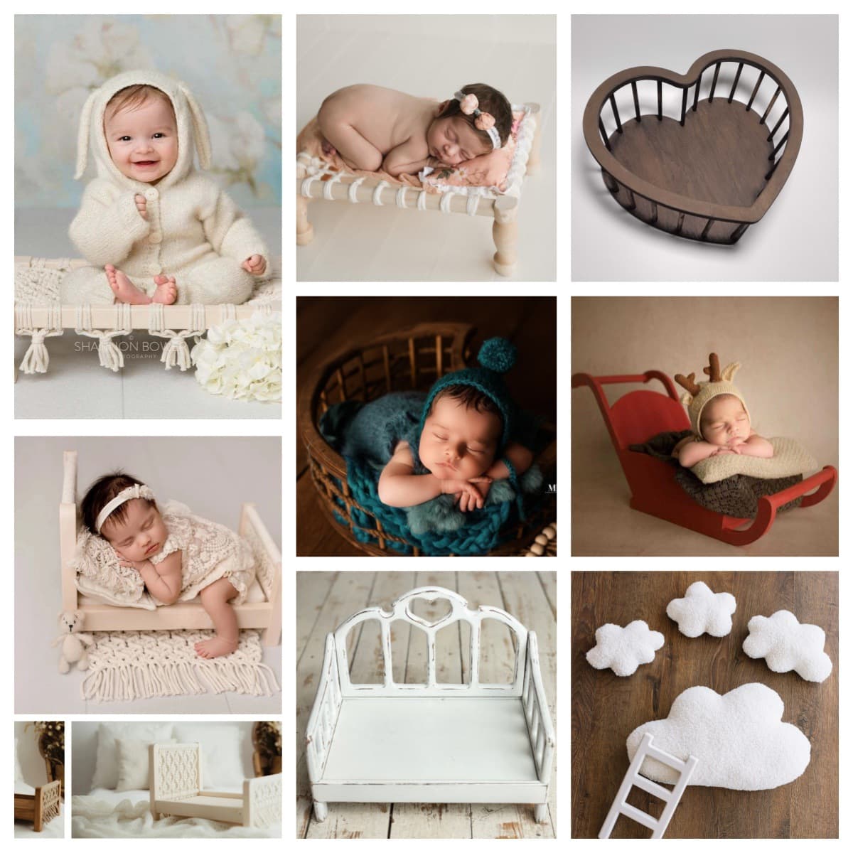 Custom Various Wooden Handmade Woven Toy Props, Photography Props, Home Goods, Wooden Product Customization